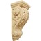 Ekena Millwork 5 1/4"W x 4 3/4"D x 12"H Medium Farmingdale Acanthus Corbel, Alder COR05X04X12FRAL - alternate 1
